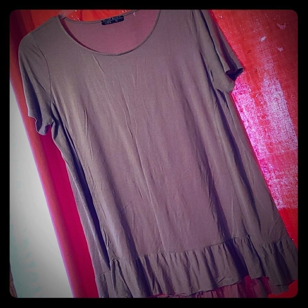 Shop basic usa loose shirt 3/10$